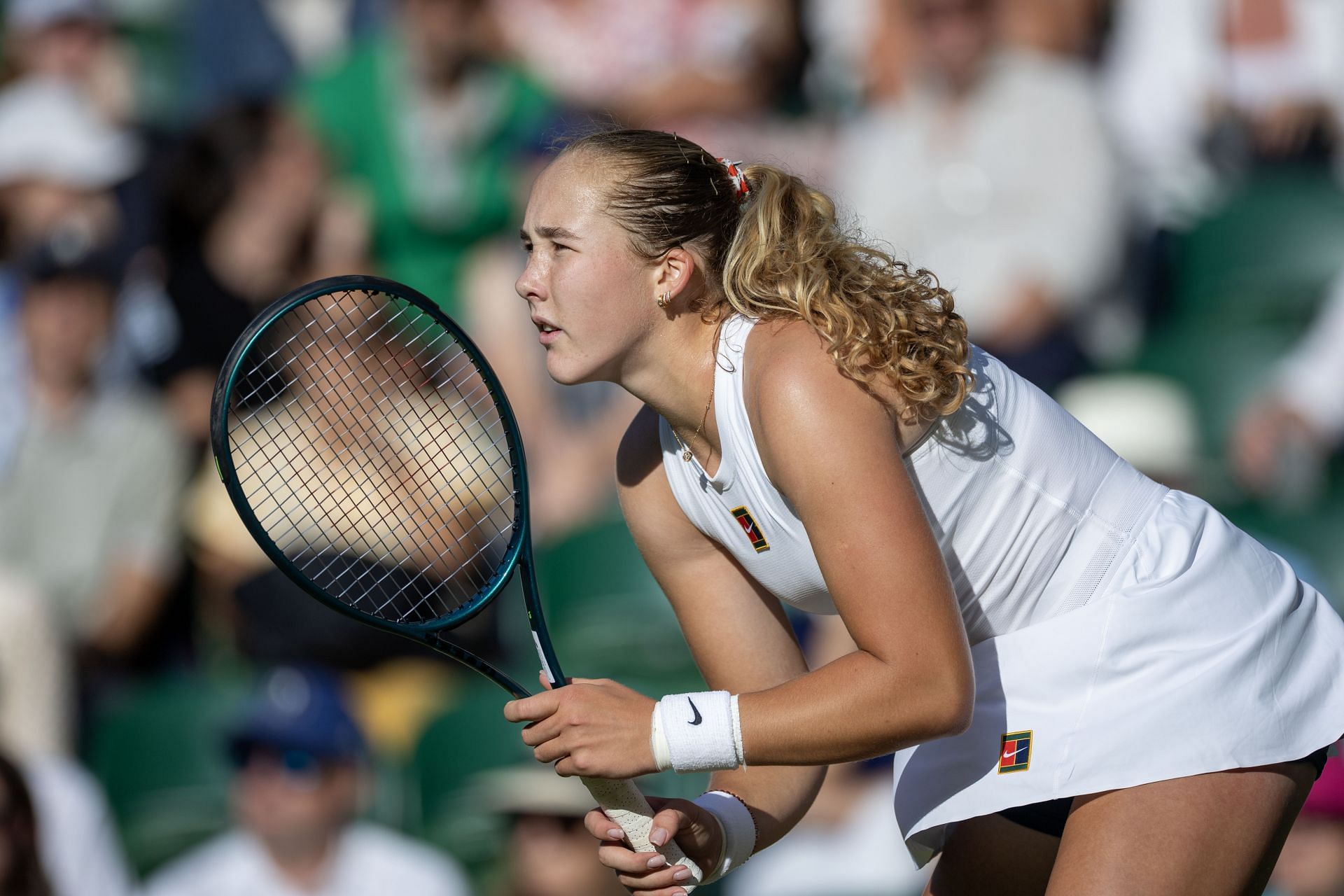 Mirra Andreeva at Wimbledon 2025. (Photo: Getty)